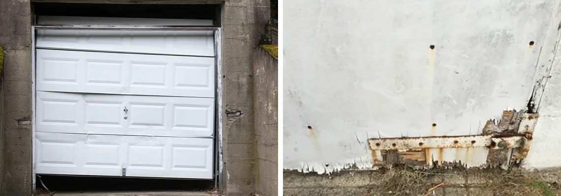 Rotten Commercial Garage Door Repair in Pensacola